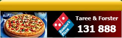 Sponsored by Dominos Taree and Forster